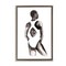 Stupell Industries Beach Day Swimsuit Silhouette Floating Frame, design by Simone Elum